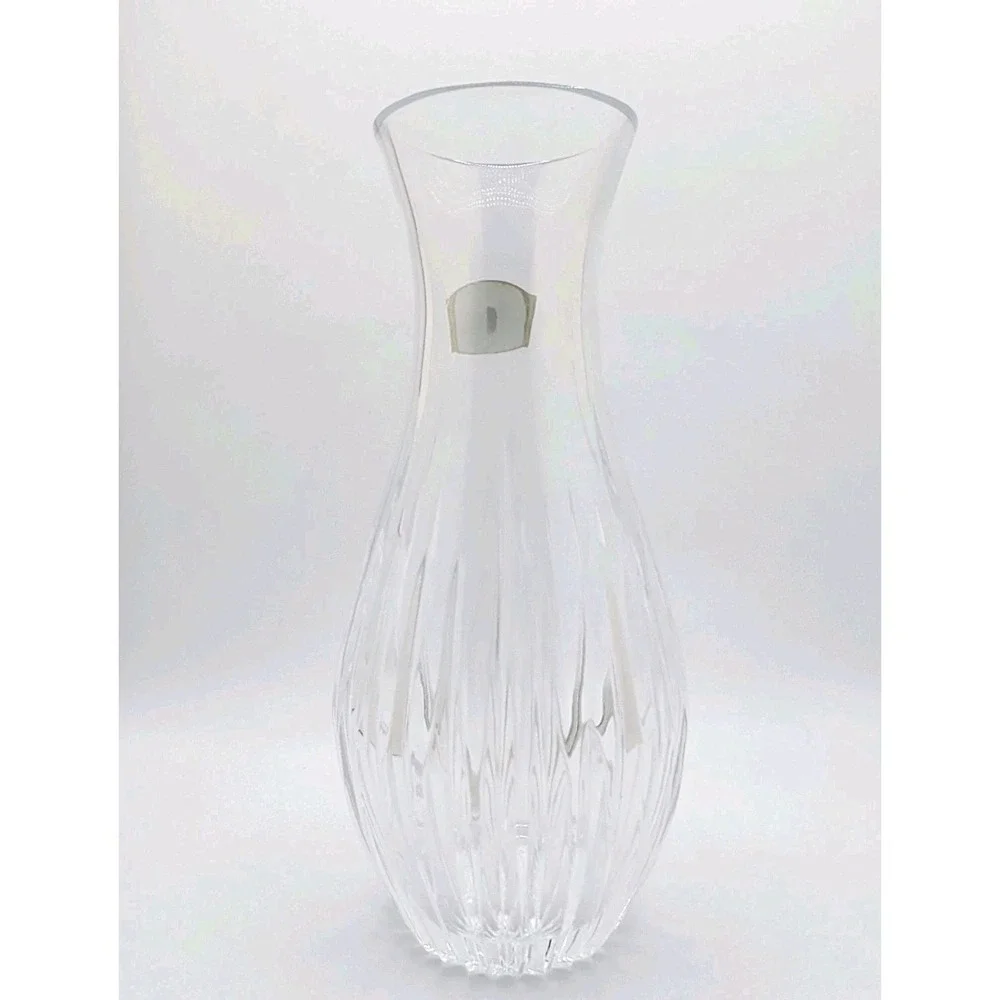 Polonia Lead Crystal Cut Glass‎ Vase 8